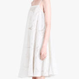 White dress, full body view