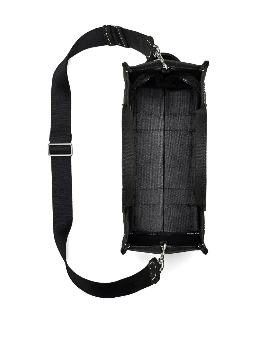 Black bag, internal view