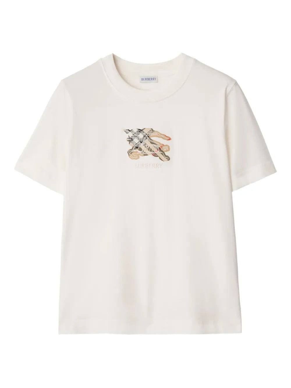 White t-shirt, front view