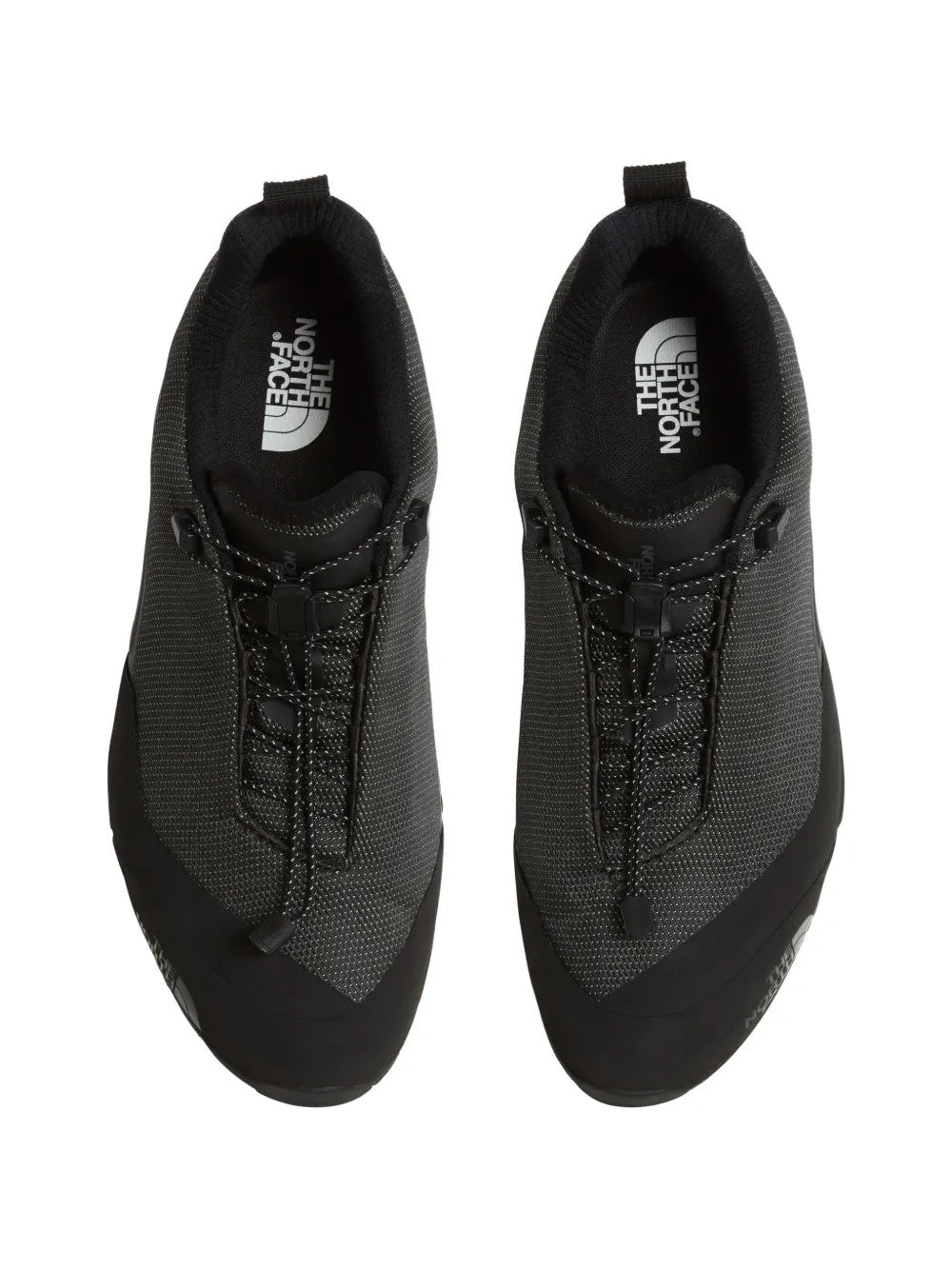 Black shoes, front view