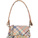 Tan bag, front view