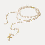 White jewelry, front view