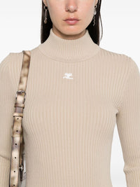 COURRÈGES - Women Reedition Knit LS Jumper