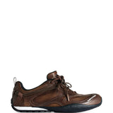 Brown shoes, side view
