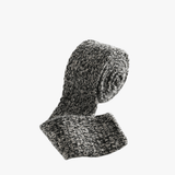 Grey scarf, front view