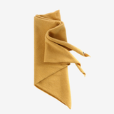 Tan scarf, front view