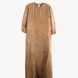 Brown dress, front view