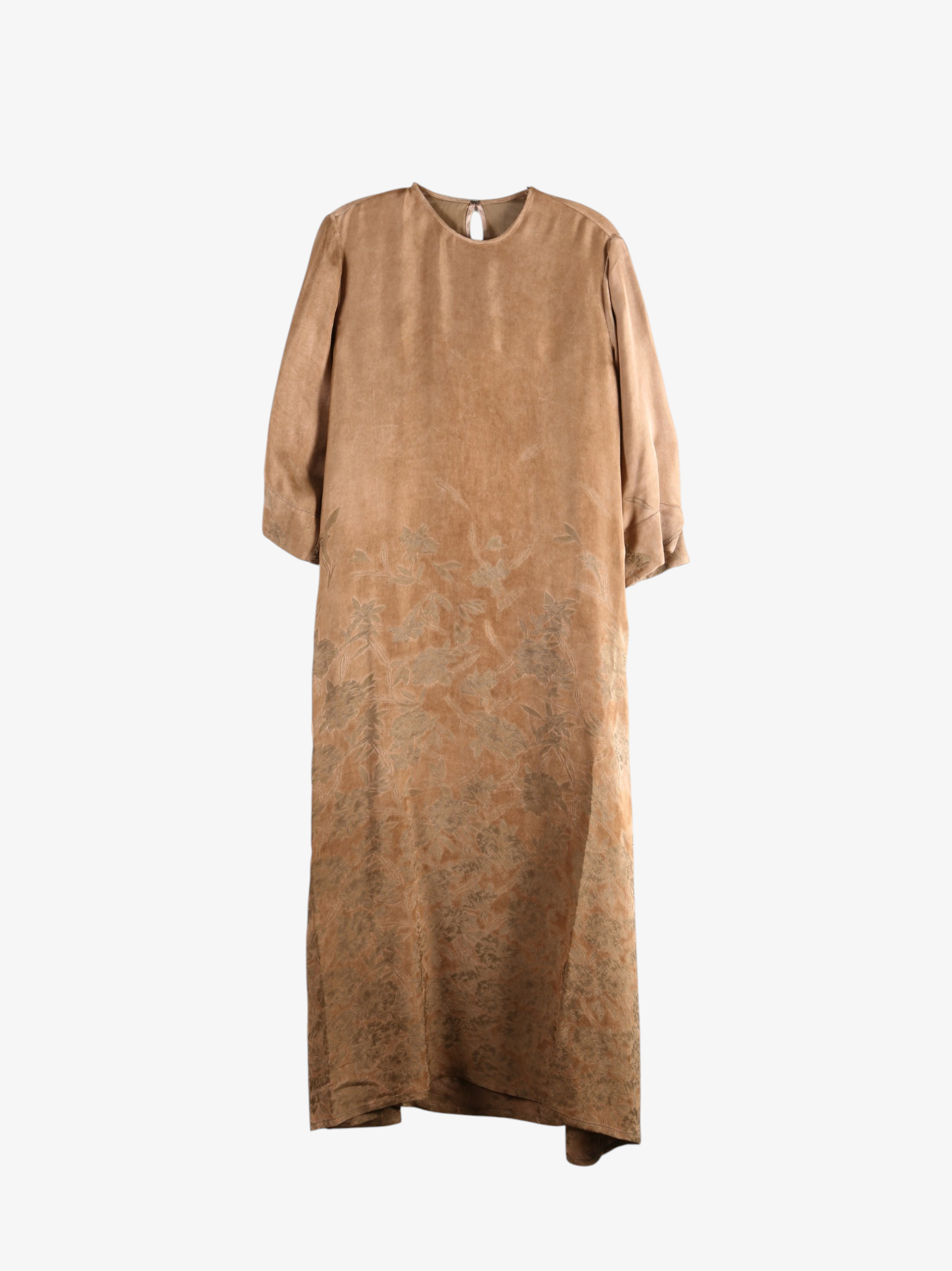 Brown dress, front view