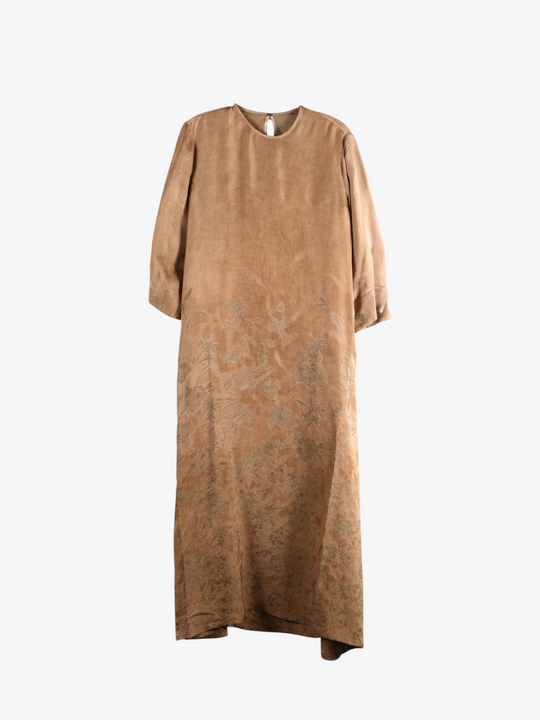 Brown dress, front view