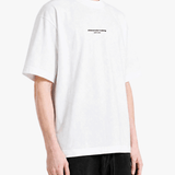 White t-shirt, full body view