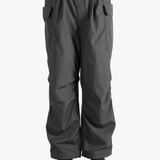 Grey pants worn by a person, showing the pants fit