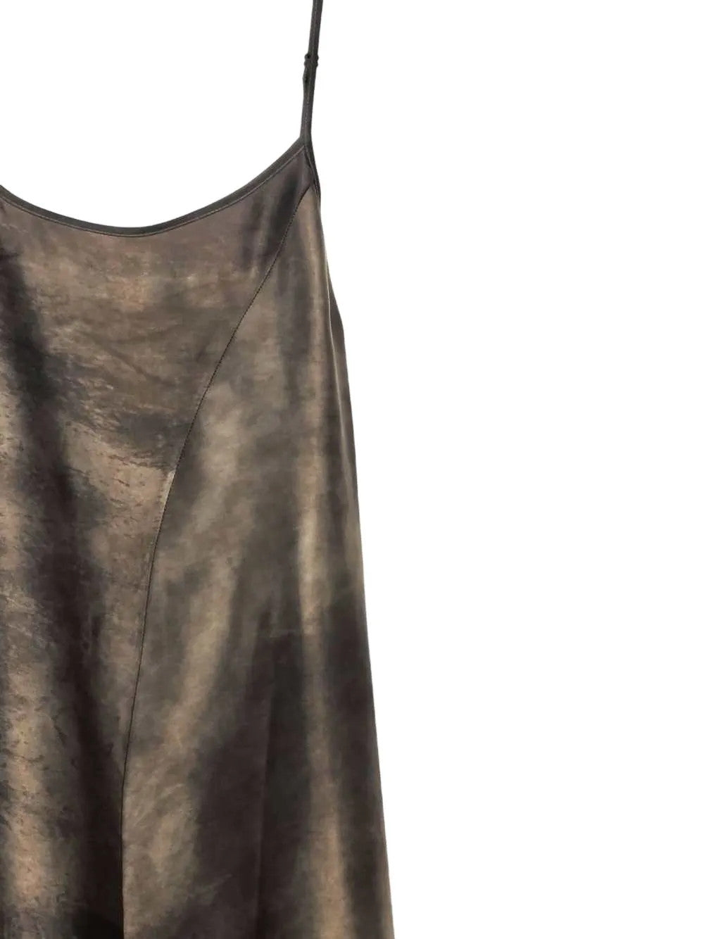 Brown dress, front view