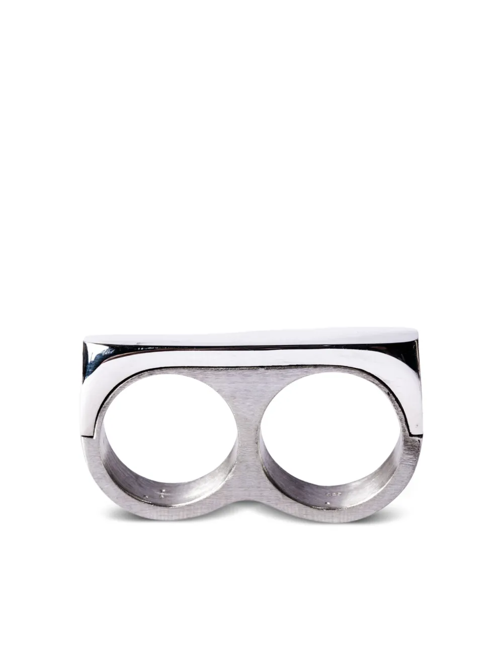 Grey rings, front view