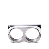 Grey rings, front view