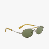 Green eyewear, front view