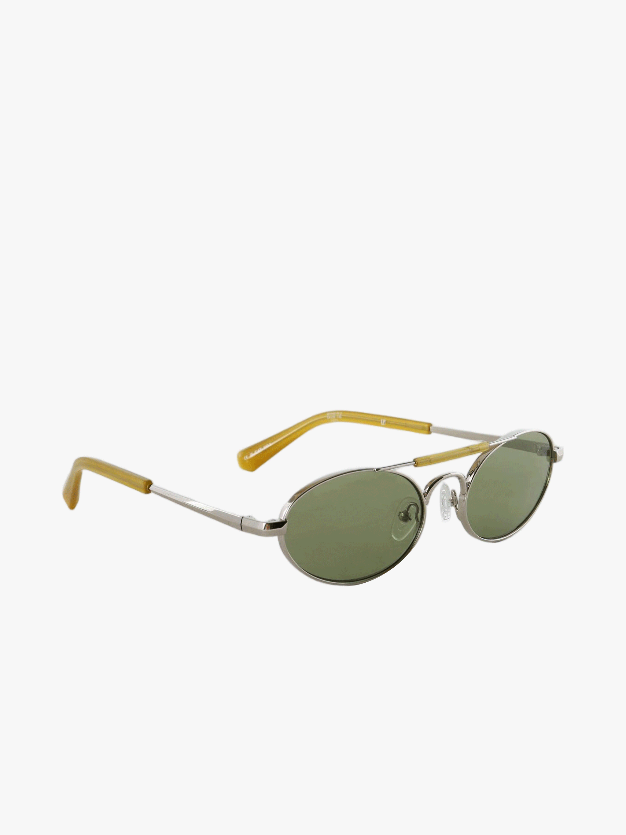 Green eyewear, front view