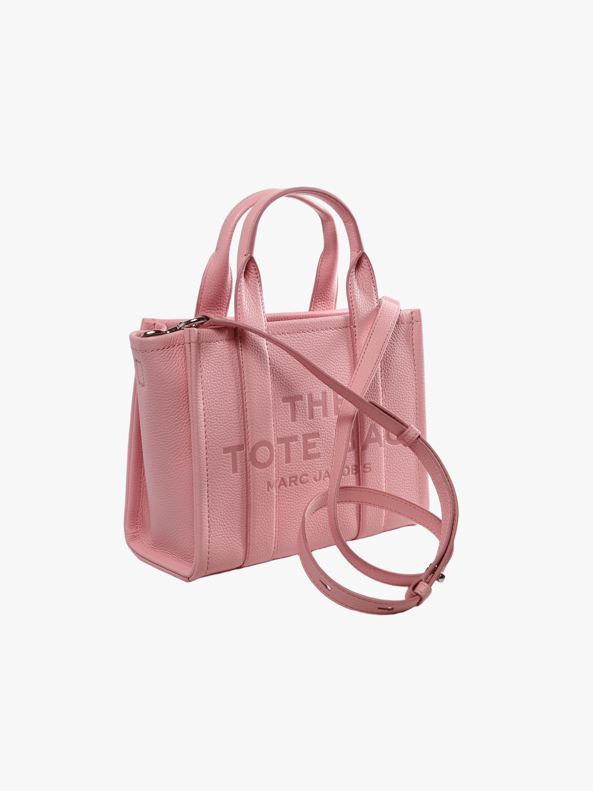 Pink bag, side view