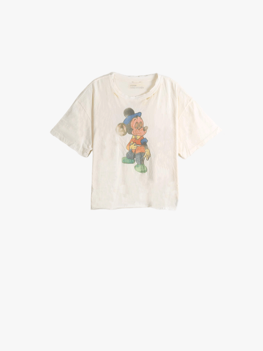 Tan t-shirt, front view