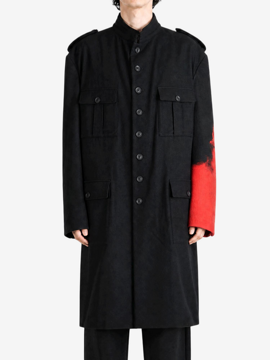 Black jacket, full body view