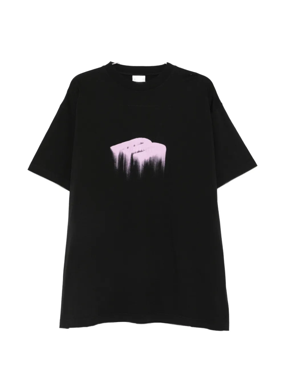 Black T-shirt , front view
