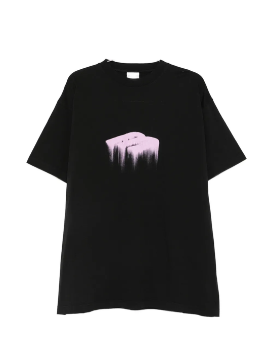 Black T-shirt , front view