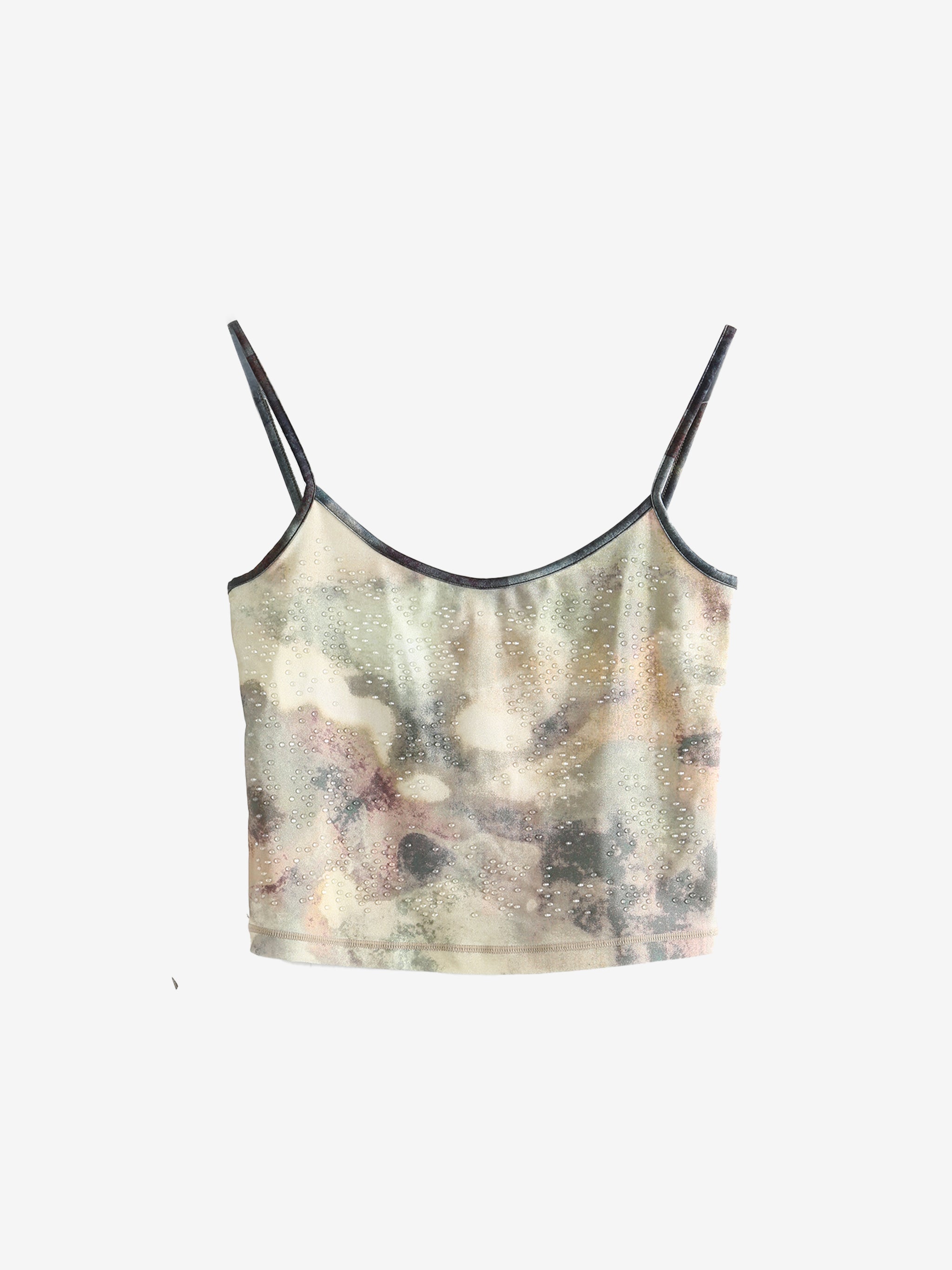 Grey top, front view