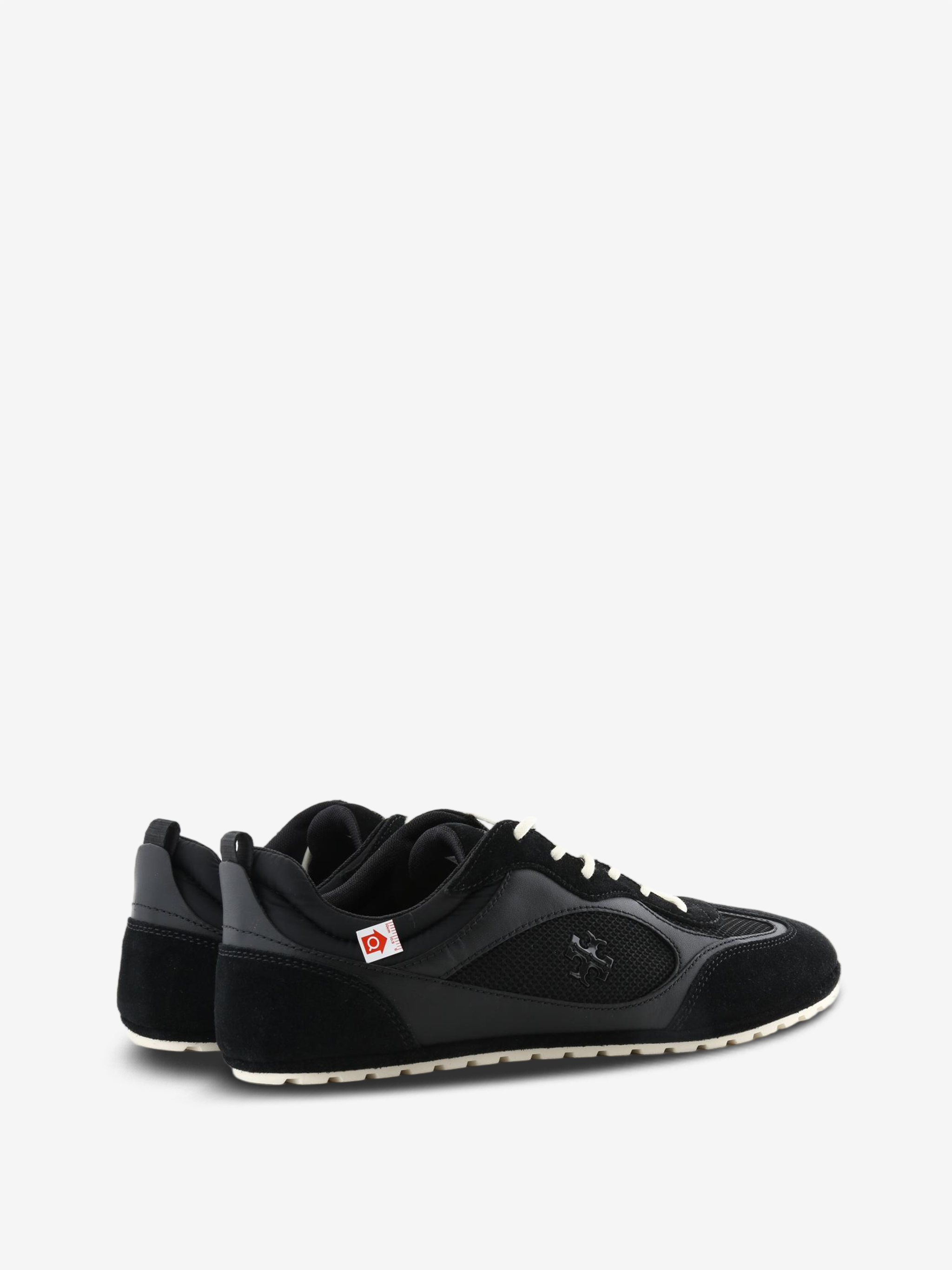 Black shoes, side view