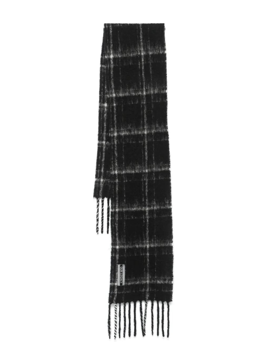 Black scarf,front view