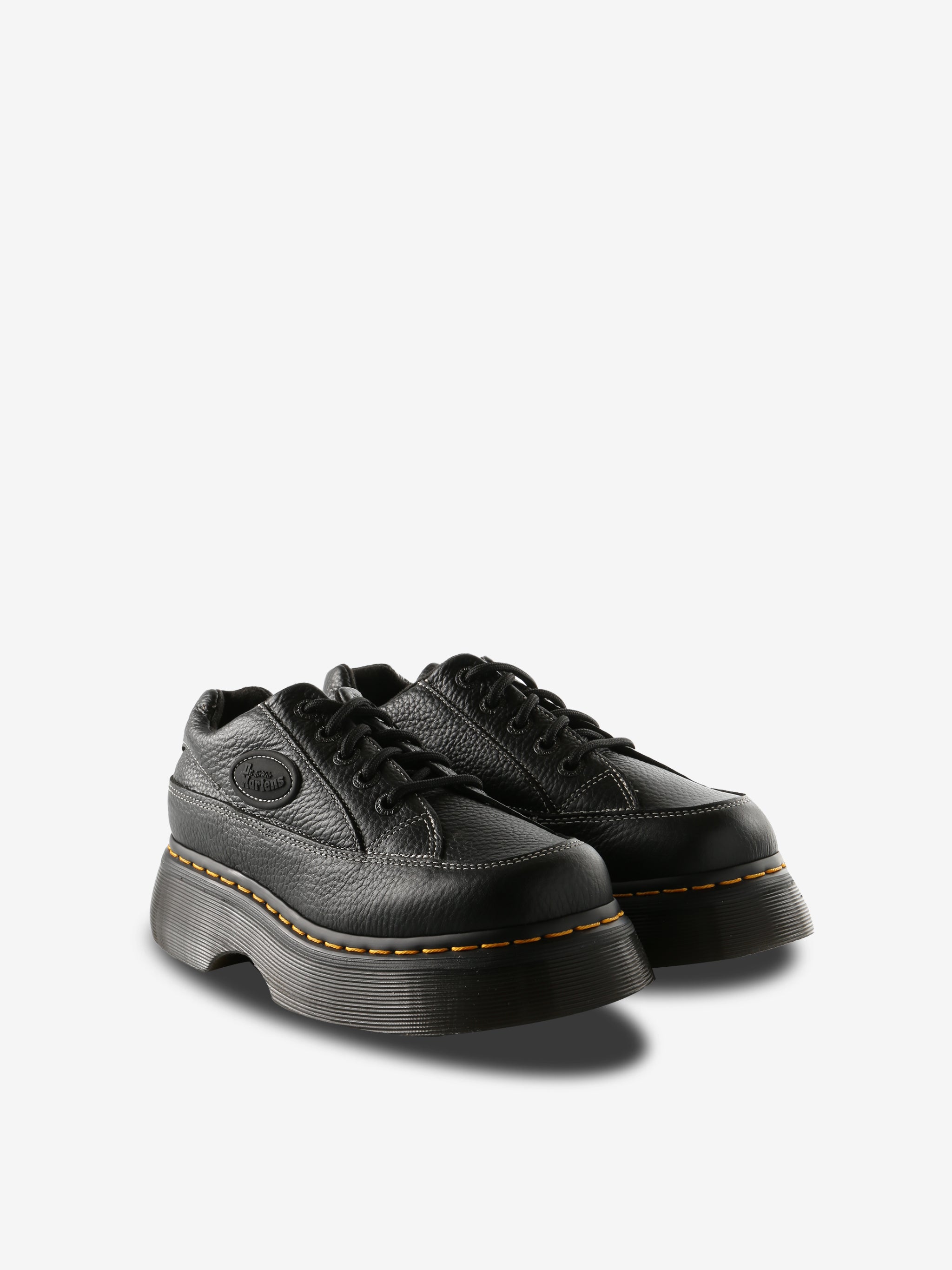 Black shoes, side view