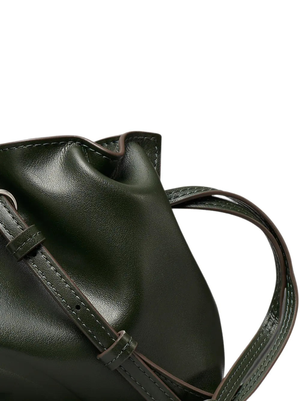 Green bag, front view