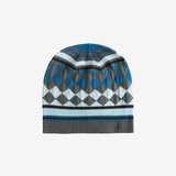 Blue hat, front view