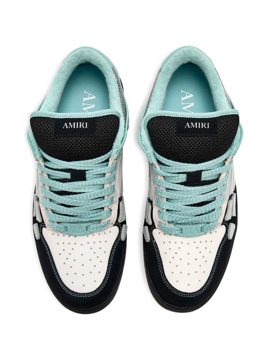 Black sneakers, top view