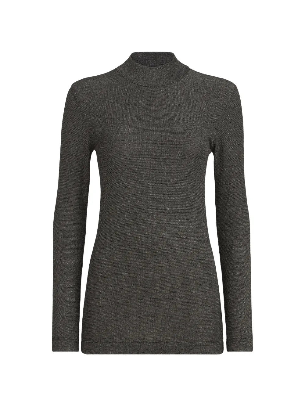Grey knitwear, front view