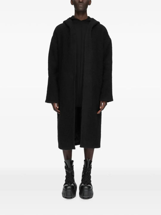 Black shorts, full body view