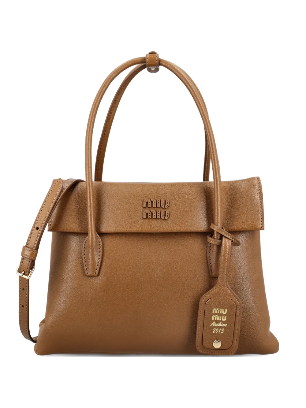 Brown bag, front view