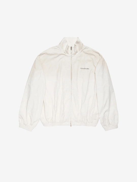 Tan jacket, front view