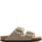 Grey sandal, front view