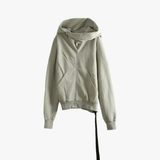 Grey hoodie, front view