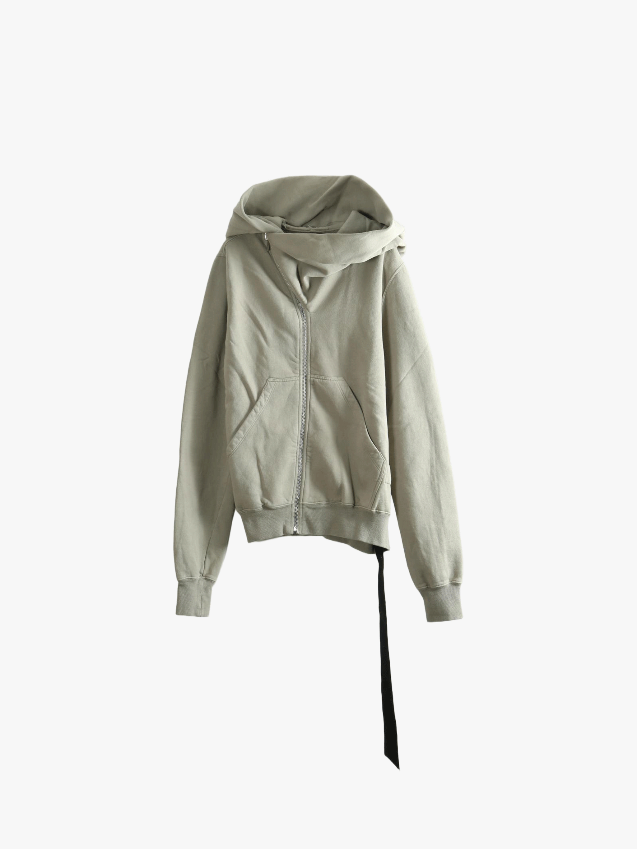 Grey hoodie, front view