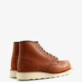 Brown boots, side view