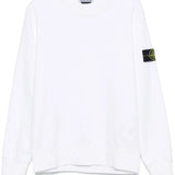 White sweatshirt, front view