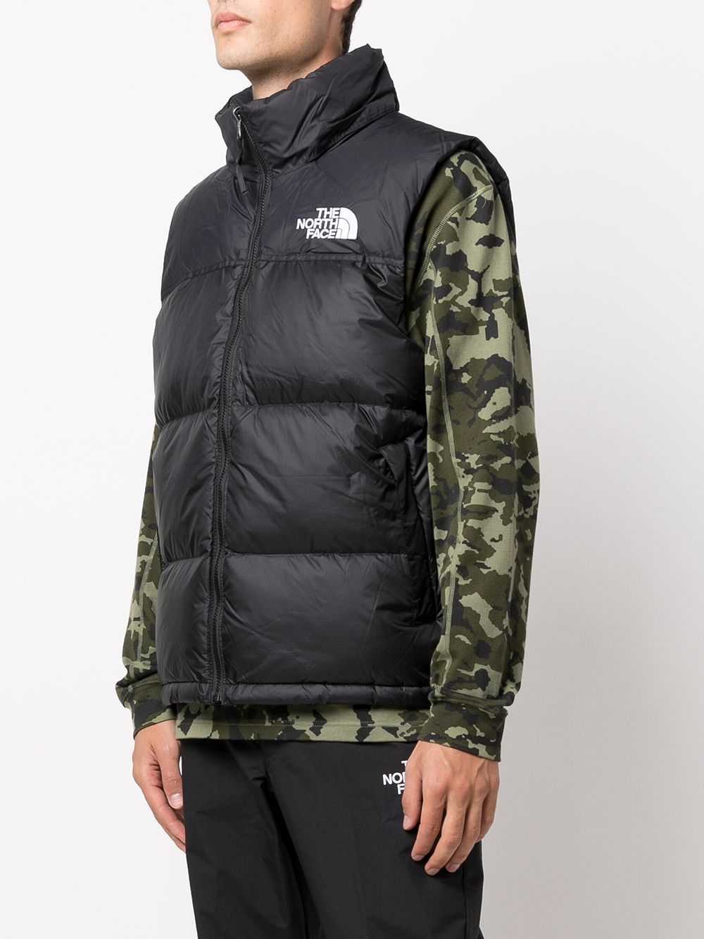 North face men's nuptse vest best sale