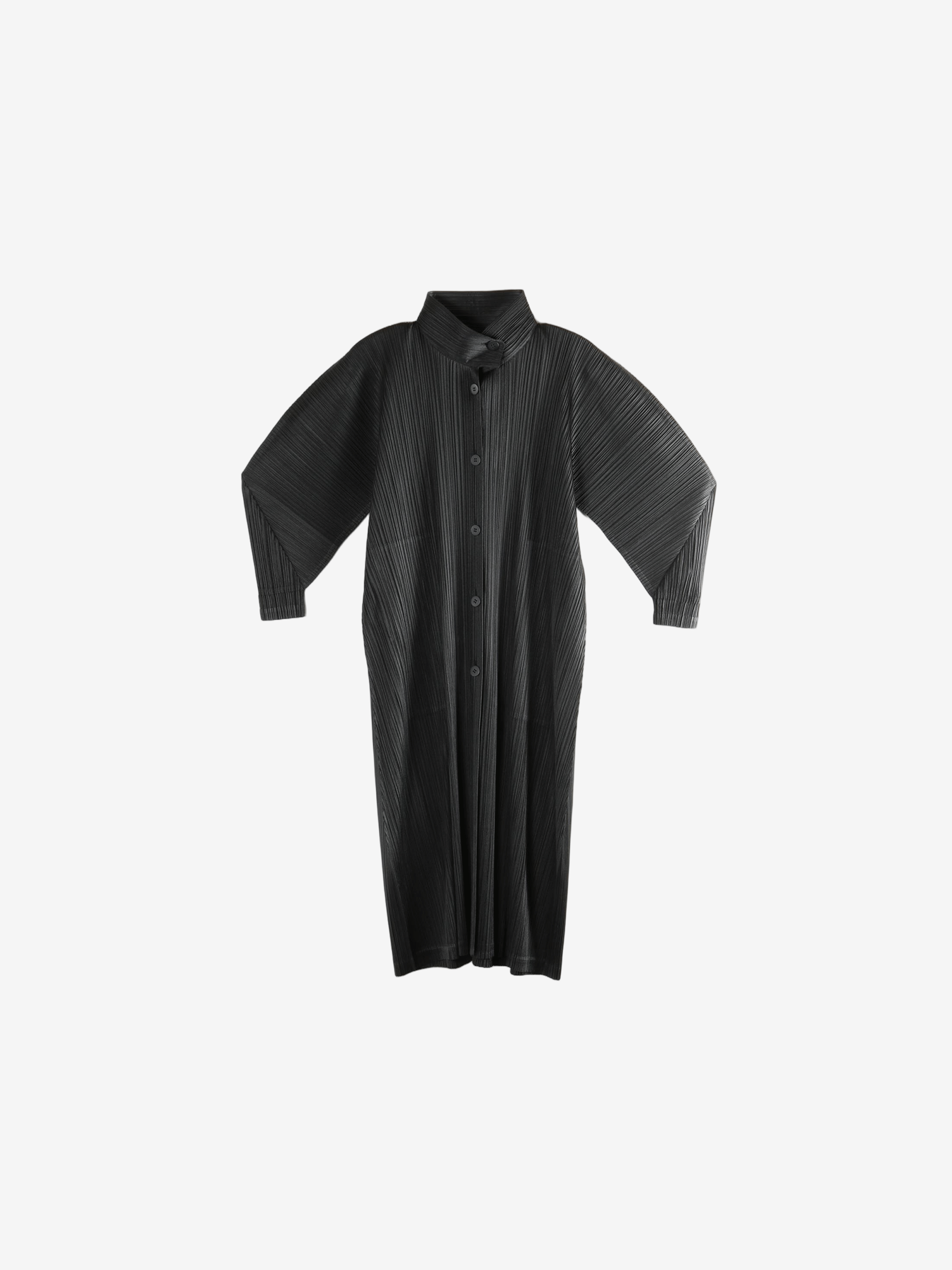 Black jackets-coats, front view