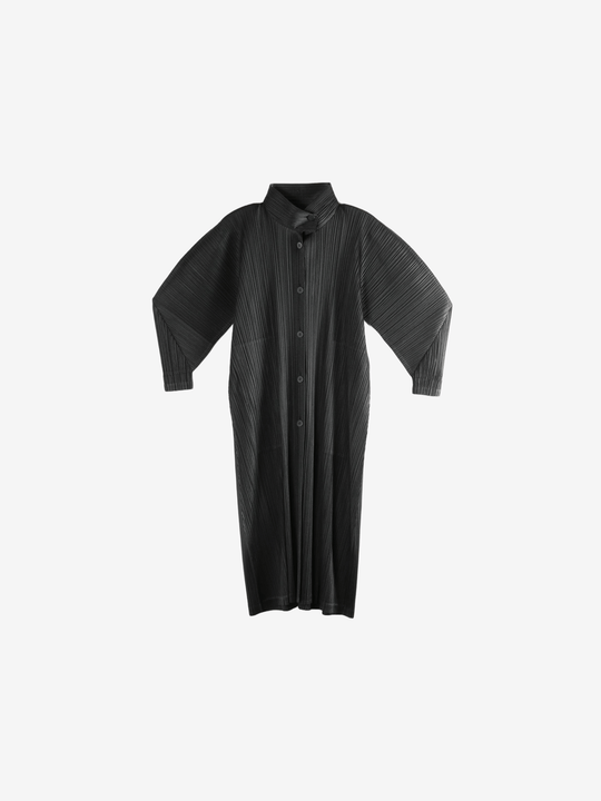 Black jackets-coats, front view