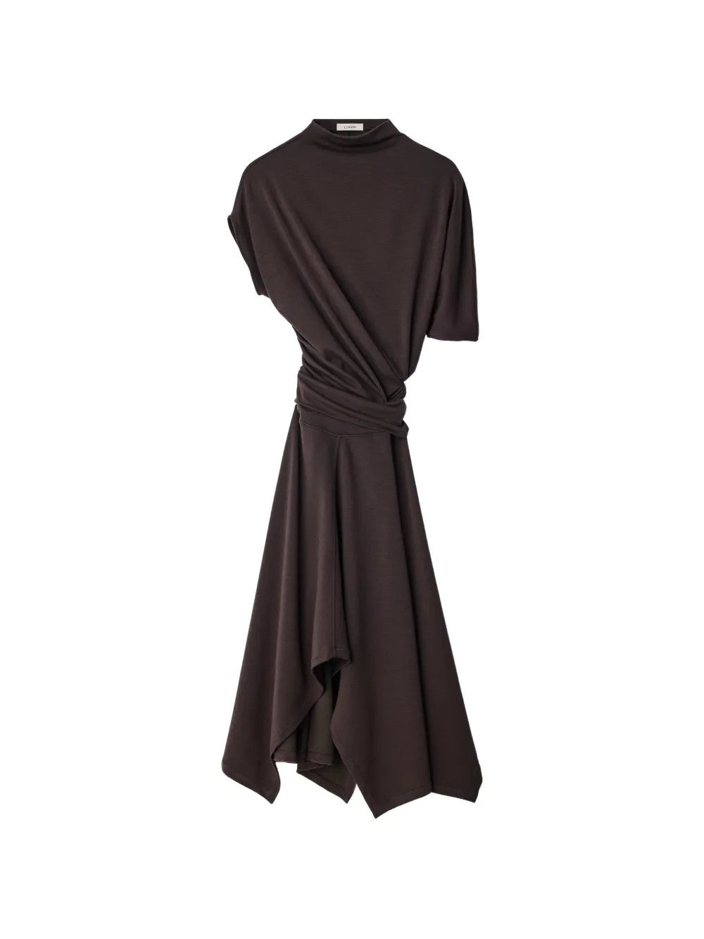 Brown dress, front view