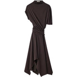 Brown dress, front view