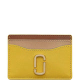 Yellow card holder, front view