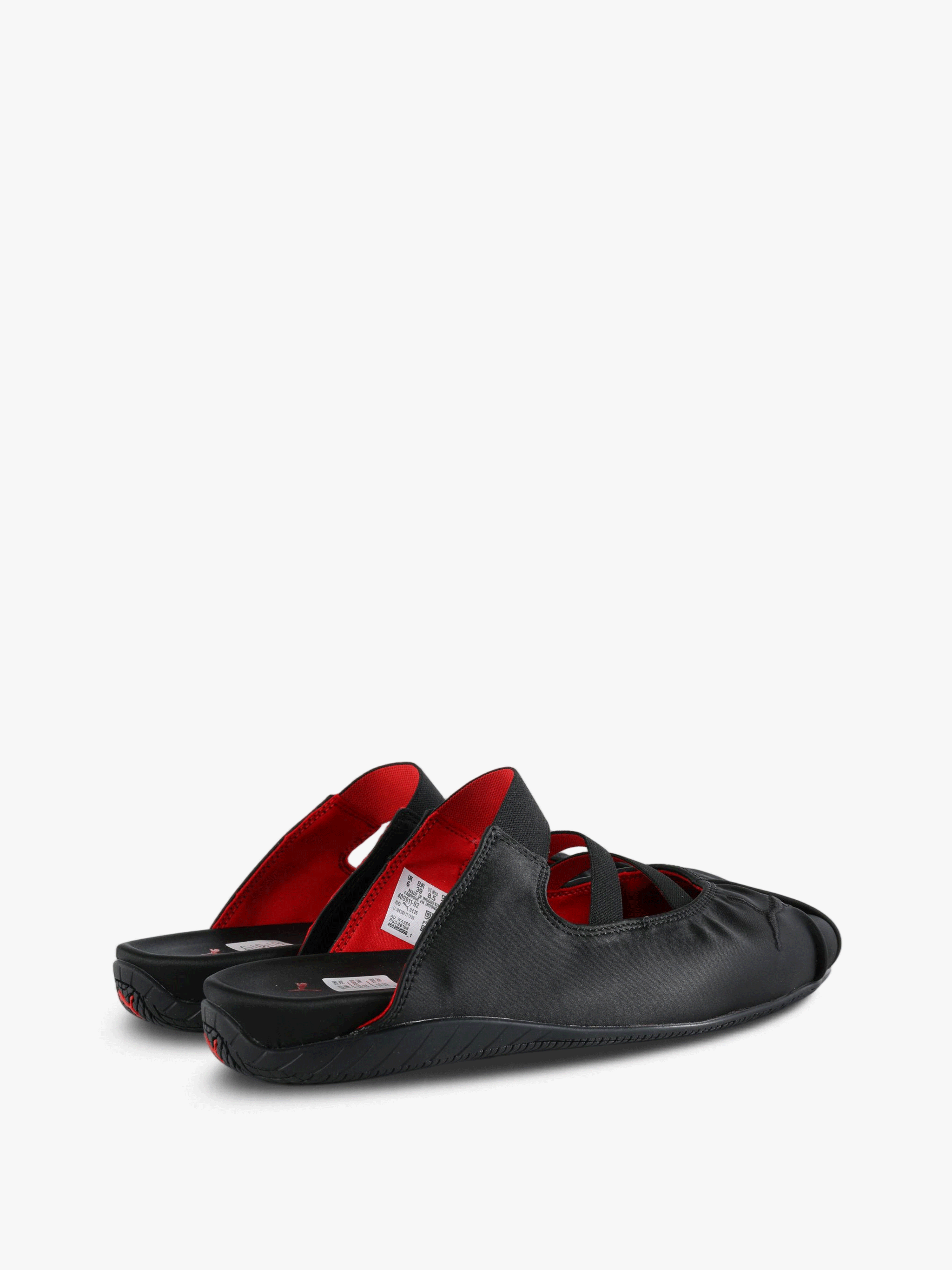 Black shoes, side view