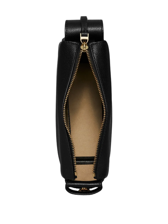 Black bag, top view