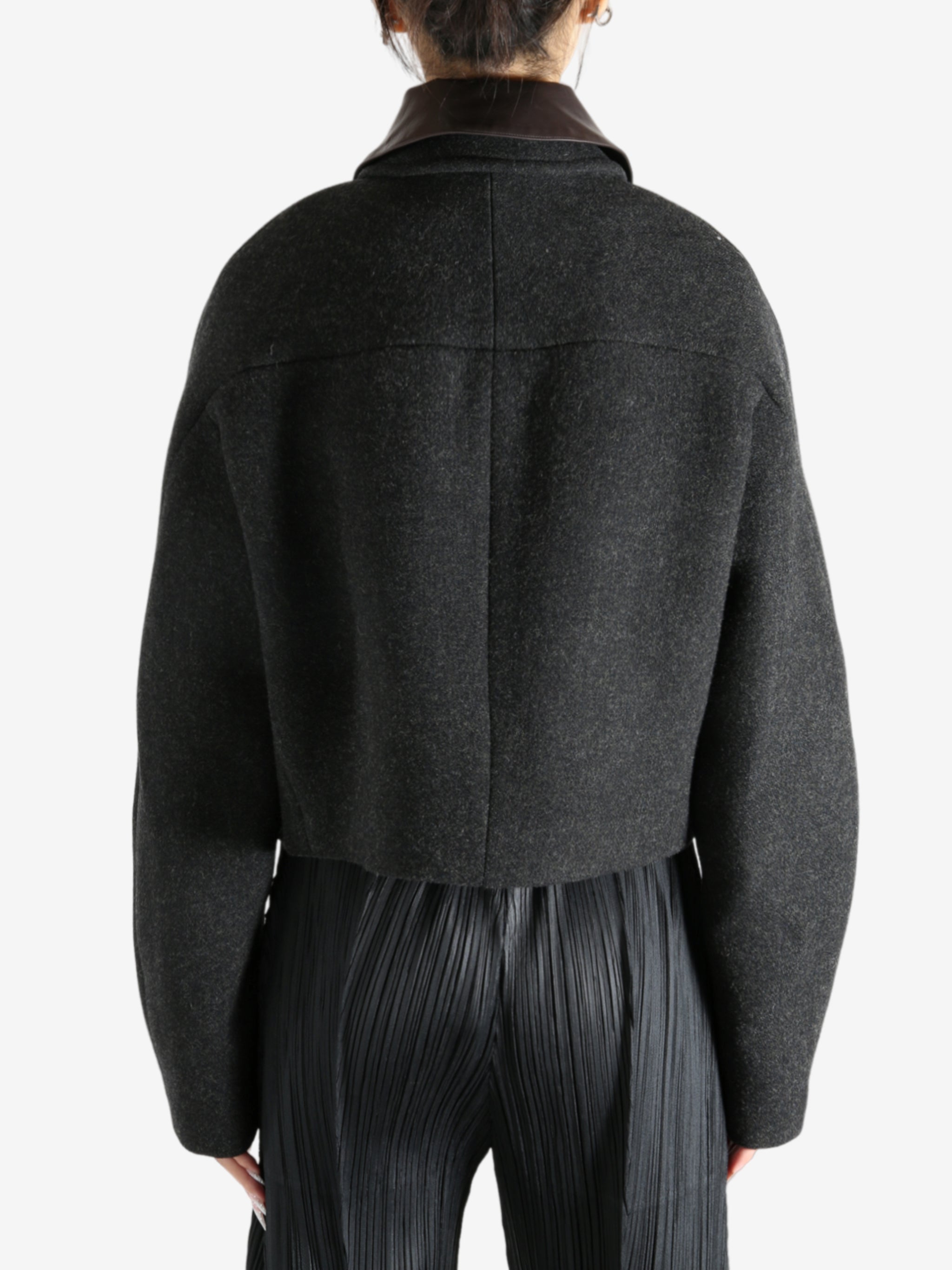 AURALEE - Women Shetland Wool Double Cloth Jacket – Atelier New York